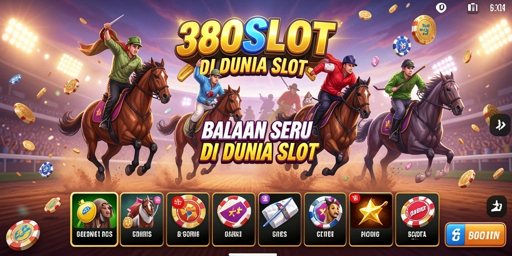 Tampilan gameplay Racing yang seru dan menegangkan dari 380SLOT.