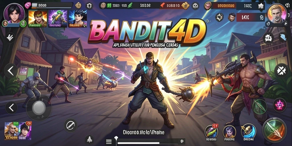 Tampilan antarmuka utama BANDIT4D untuk pengelolaan Utility yang efisien.