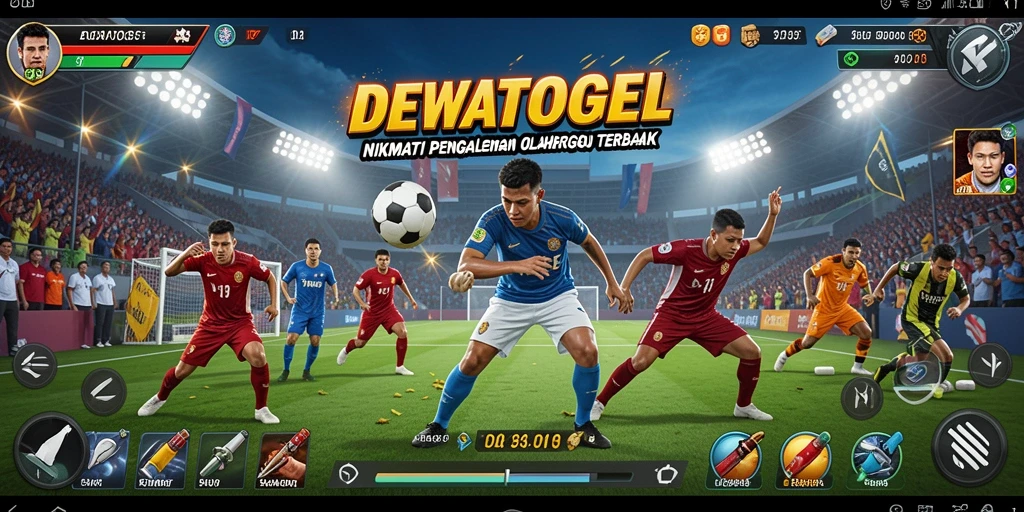Tampilan utama DEWATOGEL dengan gameplay yang seru dan menegangkan.