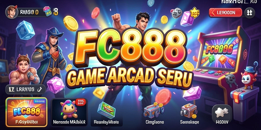 Tampilan gameplay seru dan adiktif dari FC888.