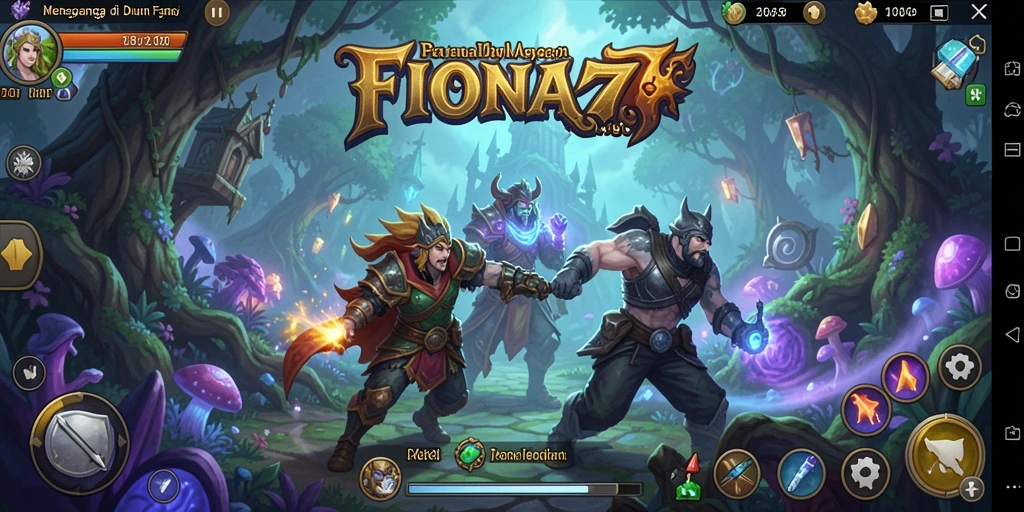 Tangkapan layar menampilkan permainan FIONA77 dengan petualangan yang menegangkan.