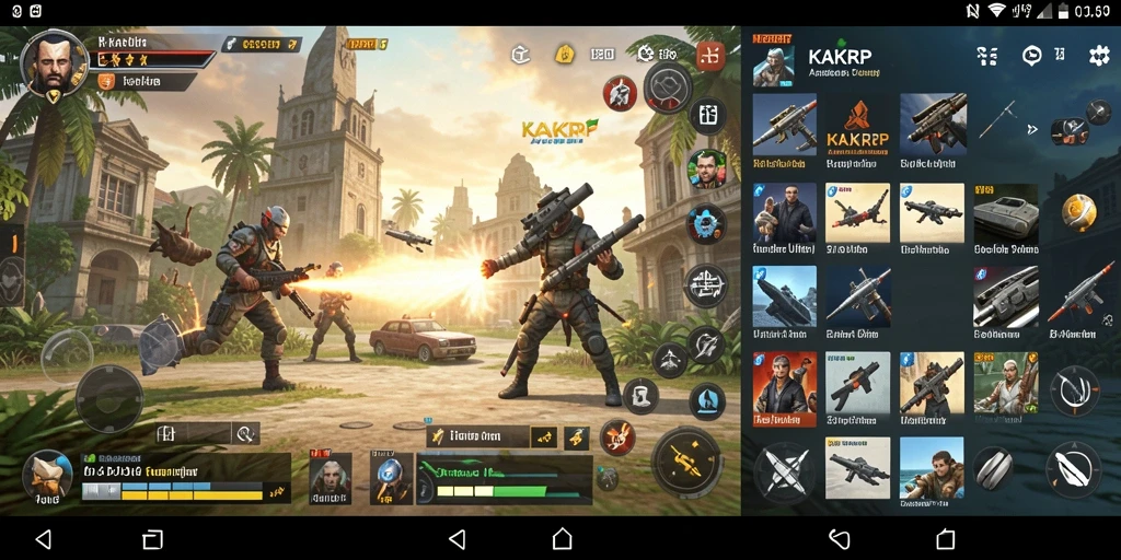 Screenshot utama KAKRP yang menunjukkan tampilan antarmuka pengguna.