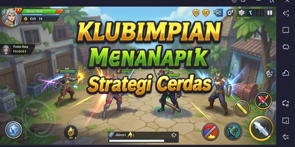 Tampilan gameplay menegangkan dari KLUBIMPIAN yang penuh tantangan.