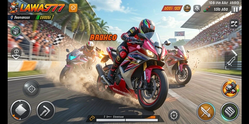 Tampilan gameplay <strong>LAWAS777</strong> yang mendebarkan dan seru.