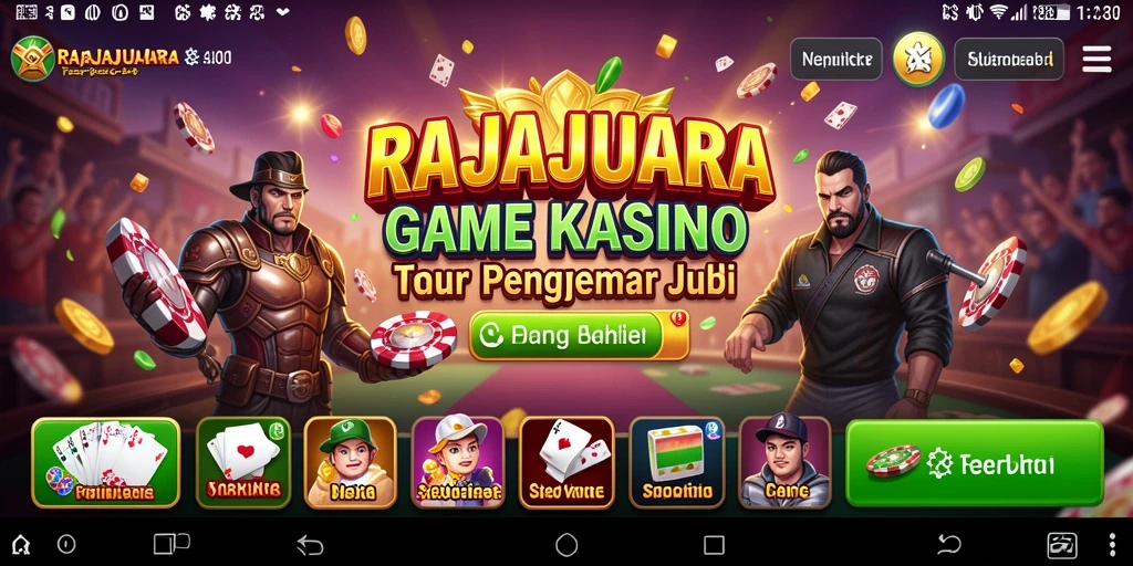 Tampilan gameplay menarik di RAJAJUARA dengan grafis menawan.