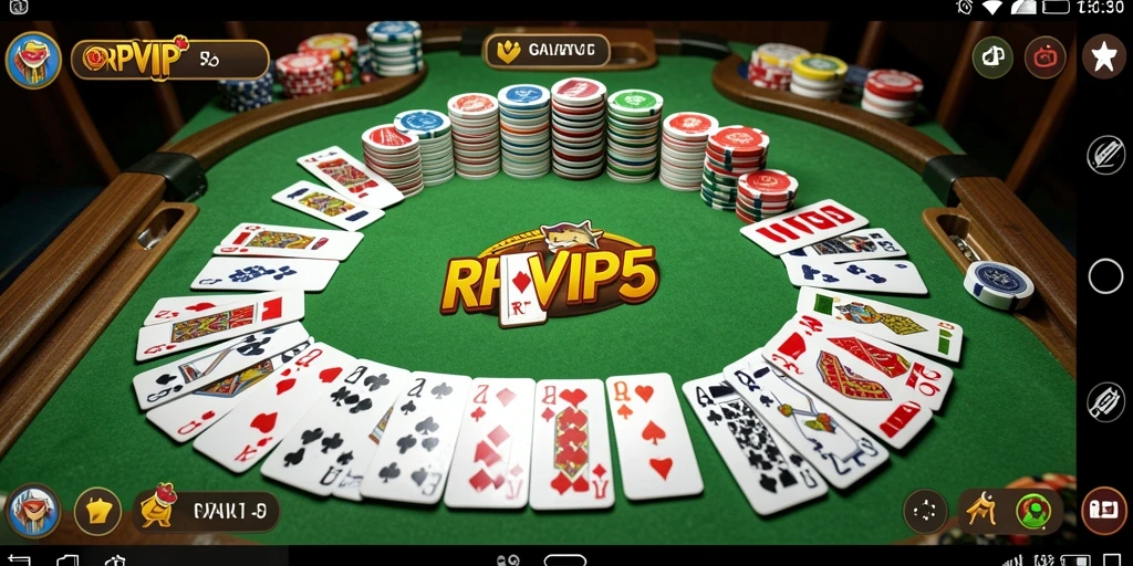 Gameplay seru RPVIP5 dengan tampilan menarik