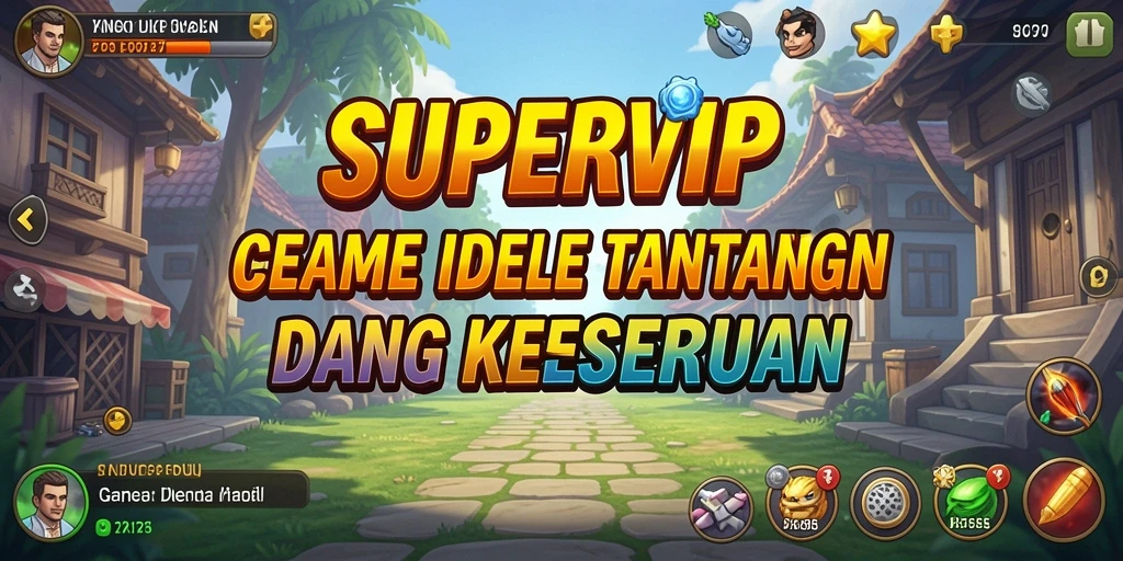 Gameplay menarik dari <strong>SUPERVIP</strong> dengan manajemen sumber daya yang unik.